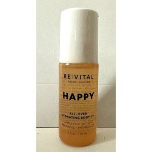 RE:VITAL Holistic Skincare HAPPY All-Over Hydrating Body Oil Roll-On 1 fl oz